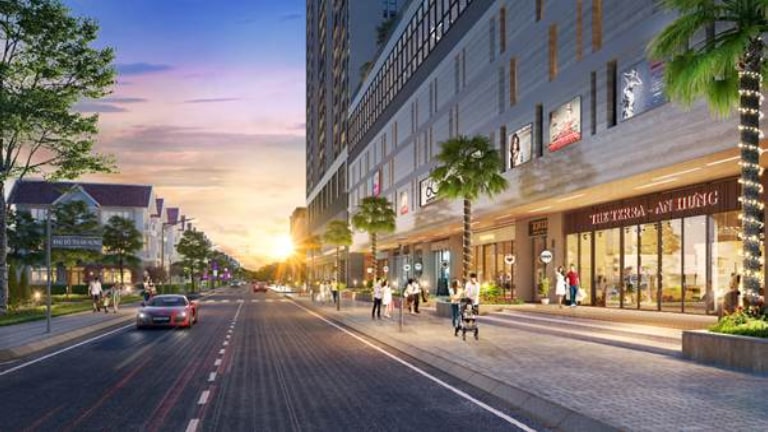 shophouse khối đế
