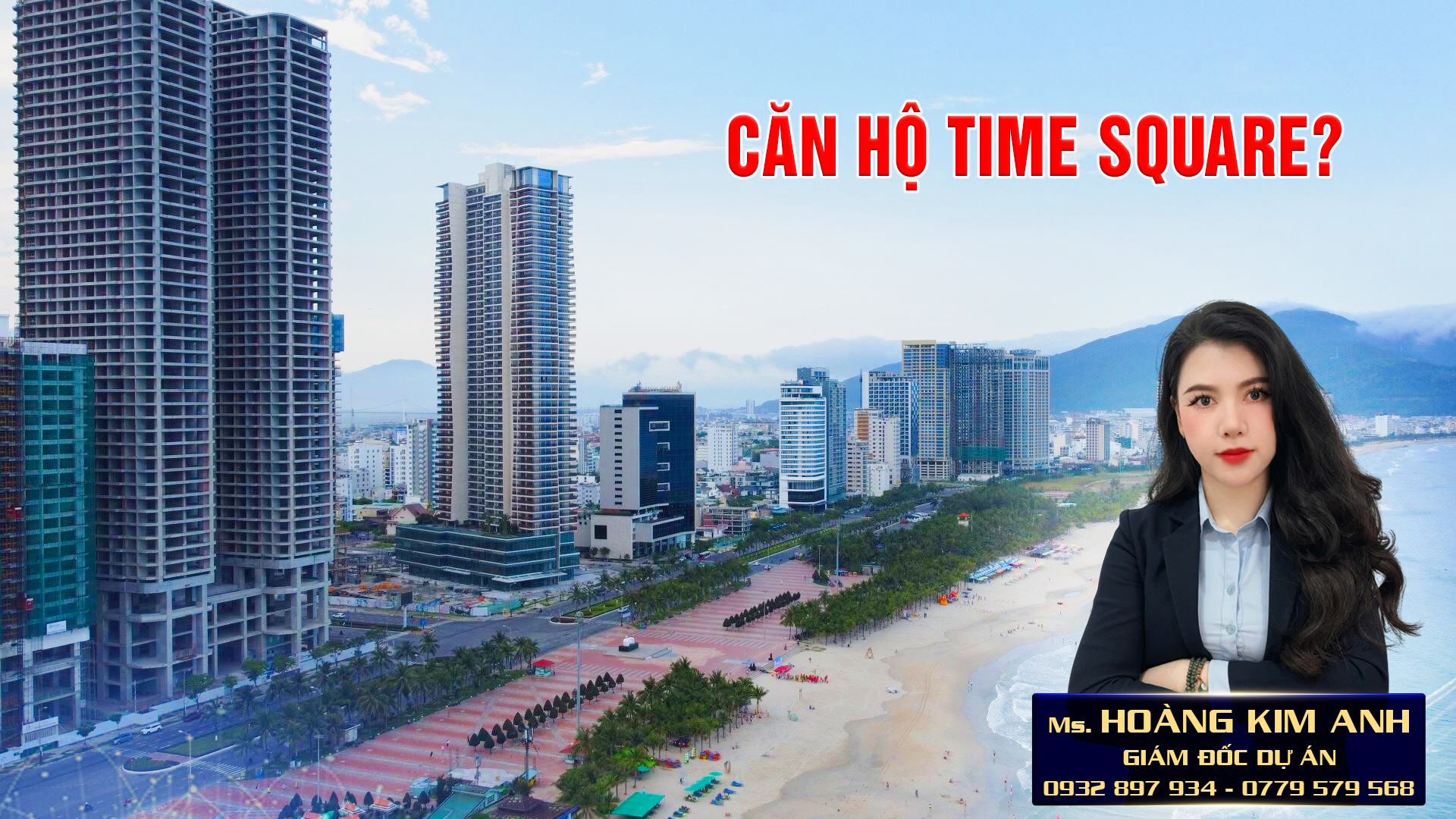 Bãi biển Mỹ Khê gần căn hộ Time Square Đà Nẵng